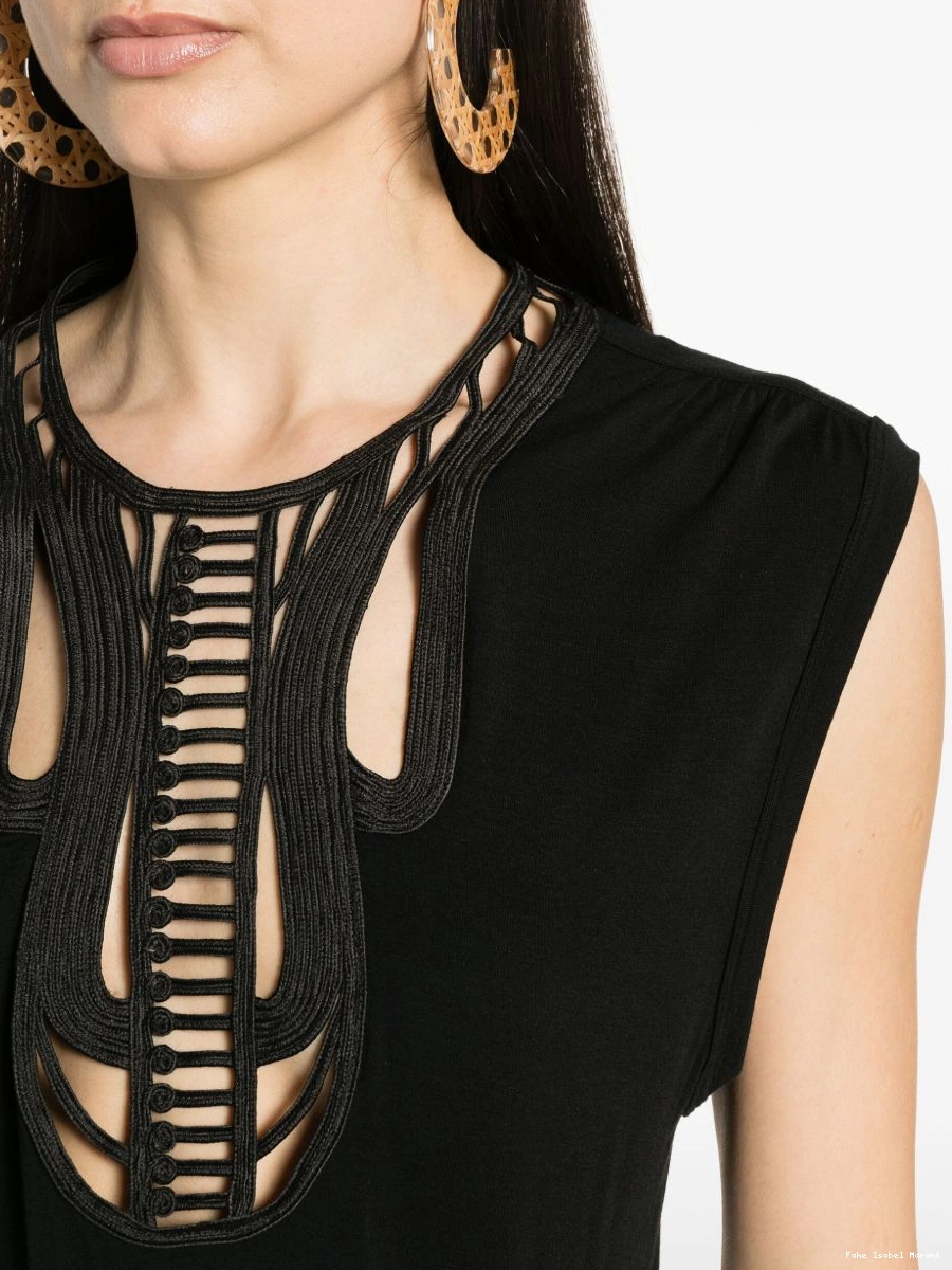 Rep dress macrame-detail MARANT Women Zelmira ISABEL 0304