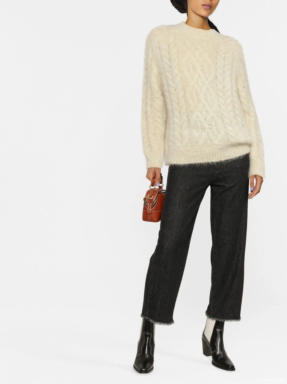 Rep cable-knit Thomas ISABEL MARANT jumper Women 0312