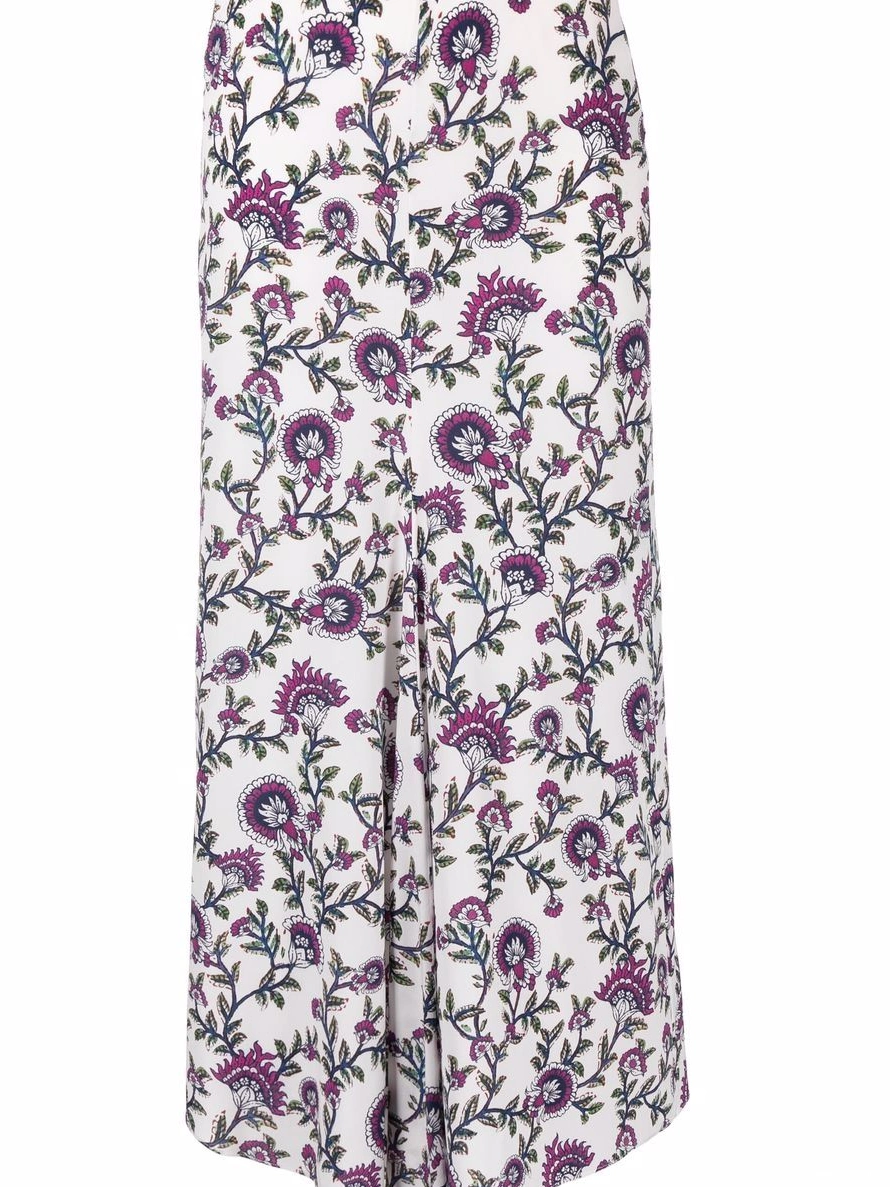 Affordable Women ISABEL high-waisted skirt floral-print MARANT 0312